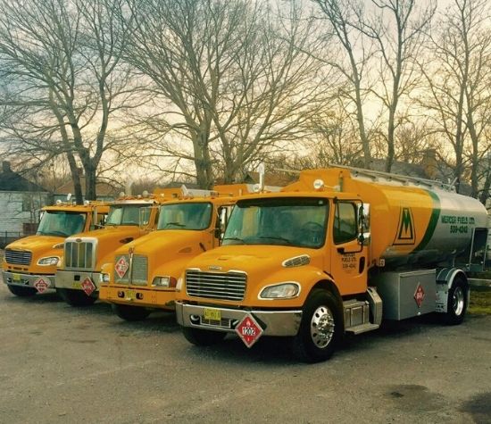Picture of Mercer Fuels' Oil Trucks